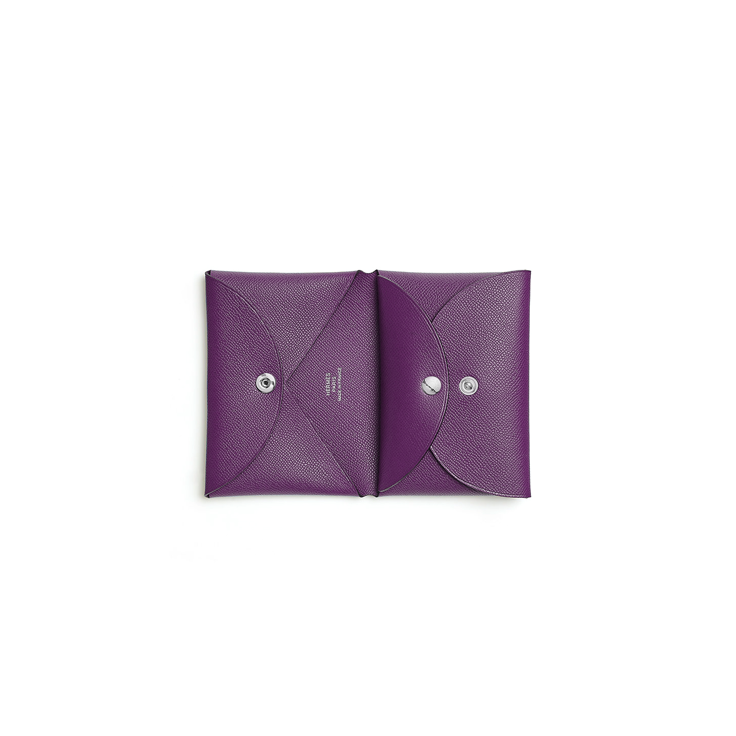 HERMES CALVI DUO COMPACT CARD HOLDER (10.5*7*1.3cm)